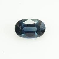 0.82 cts Natural Teal Blue Sapphire Loose Gemstone Oval Cut