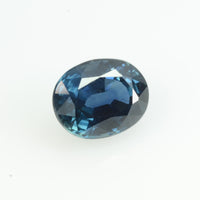 1.12 cts Natural Teal Blue Sapphire Loose Gemstone Oval Cut