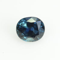 1.19 cts Natural Teal Blue Sapphire Loose Gemstone Oval Cut