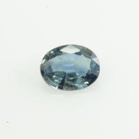 0.49 cts Natural Teal Blue Sapphire Loose Gemstone Oval Cut