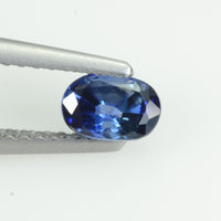 0.64 cts Natural Blue Sapphire Loose Gemstone Oval Cut