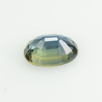 1.06 cts Natural Teal Blue Sapphire Loose Gemstone Oval Cut