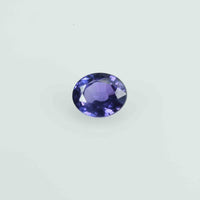 0.61 cts Natural Purple Sapphire Loose Gemstone Oval Cut