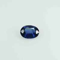 0.68 Cts Natural Blue Sapphire Loose Gemstone Oval Cut