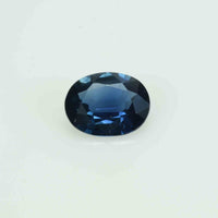1.36 cts Natural Blue Sapphire Loose Gemstone Oval Cut