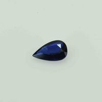 0.33 cts Natural Blue Sapphire Loose Gemstone Pear Cut
