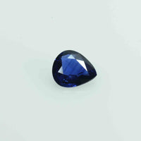 0.45 cts Natural Blue Sapphire Loose Gemstone Pear Cut