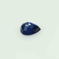 0.79 cts Natural Blue Sapphire Loose Gemstone Pear Cut
