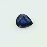 0.79 cts Natural Blue Sapphire Loose Gemstone Pear Cut