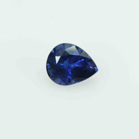 0.78 cts Natural Blue Sapphire Loose Gemstone Pear Cut