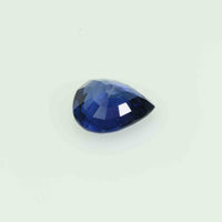 0.84 cts Natural Blue Sapphire Loose Gemstone Pear Cut