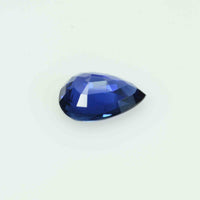 0.98 cts Natural Blue Sapphire Loose Gemstone Pear Cut