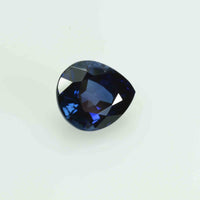 1.41 cts Natural Blue Sapphire Loose Gemstone Pear Cut
