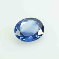 1.58 cts Natural Blue Sapphire Loose Gemstone Oval Cut