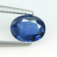 1.18 Cts Natural Blue Sapphire Loose Gemstone Oval Cut