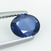 1.09 Cts Natural Blue Sapphire Loose Gemstone Oval Cut
