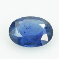 2.27 Cts Natural Blue Sapphire Loose Gemstone Oval Cut