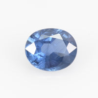 0.87 Cts Natural Blue Sapphire Loose Gemstone Oval Cut