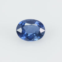 0.60 Cts Natural Blue Sapphire Loose Gemstone Oval Cut