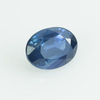 1.00 Cts Natural Blue Sapphire Loose Gemstone Oval Cut
