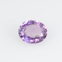 0.61 cts Natural Purple Sapphire Loose Gemstone Oval Cut