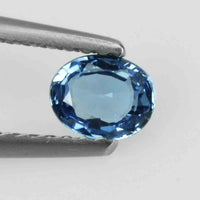 Natural Blue Sapphire Loose Gemstone Oval Cut