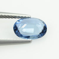 1.54 cts Natural Blue Sapphire Loose Gemstone Oval Cut