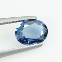 1.76 cts Natural Blue Sapphire Loose Gemstone Oval Cut