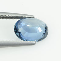 2.03 cts Natural Blue Sapphire Loose Gemstone Oval Cut