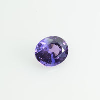 0.77 cts Natural Purple Sapphire Loose Gemstone Oval Cut