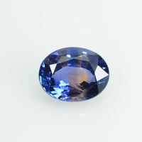 1.46 cts Natural Fancy Bi-Color Sapphire Loose Gemstone oval Cut