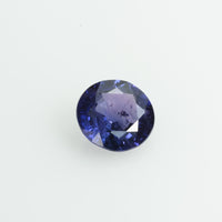0.80 cts Natural Purple Sapphire Loose Gemstone Round Cut