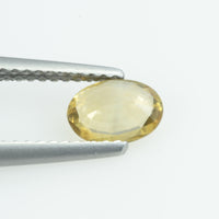0.68 cts Natural Yellow Sapphire Loose Gemstone Oval Cut