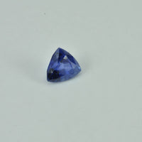 0.80 cts Natural Blue Sapphire Loose Gemstone Trillion Cut