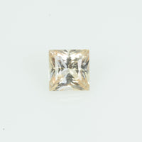 0.46 Cts Natural Yellow Sapphire Loose Gemstone Princess Cut