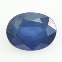 Natural Blue Sapphire Loose Gemstone Oval Cut