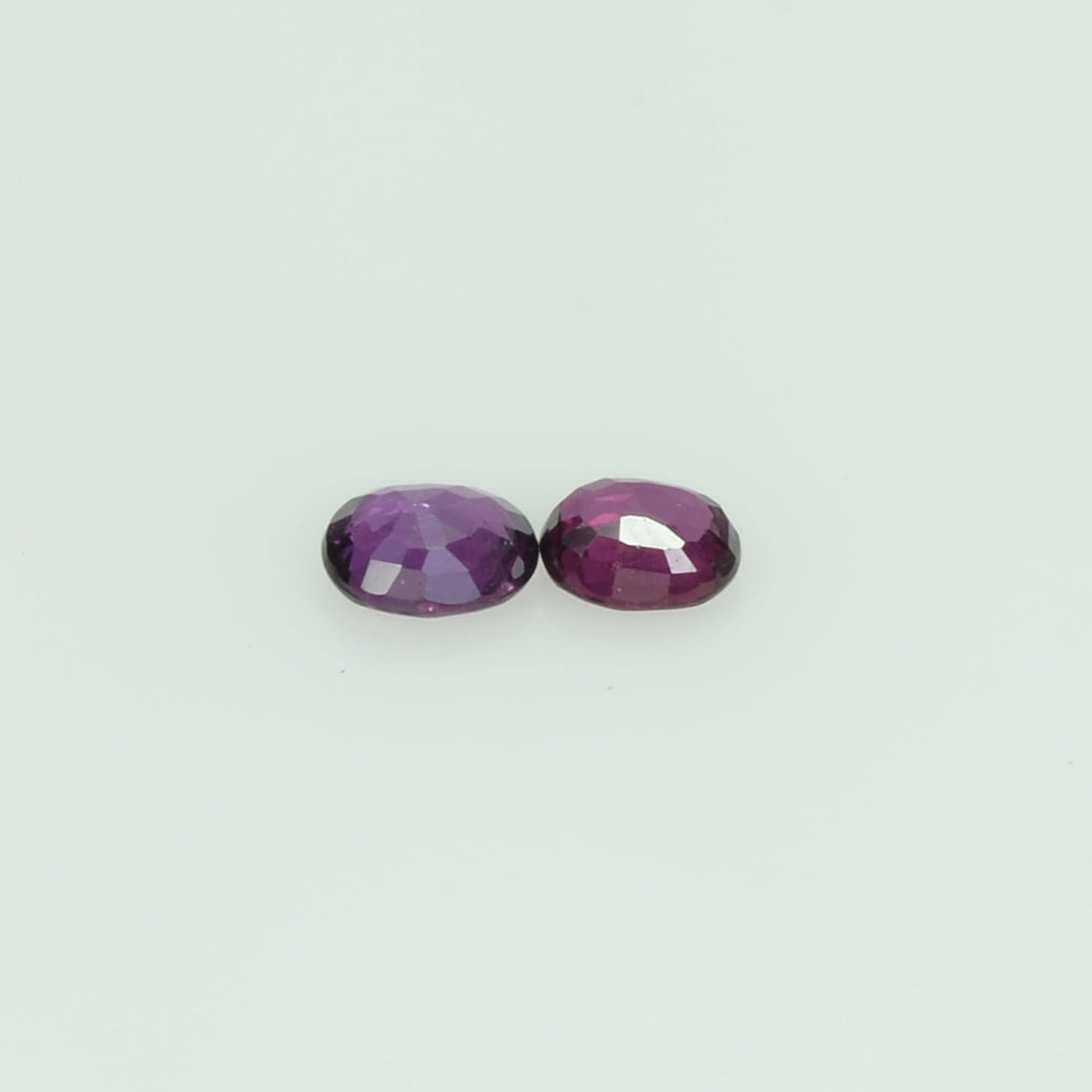 3.5x3 mm Natural Thai Ruby Loose Gemstone Oval Cut
