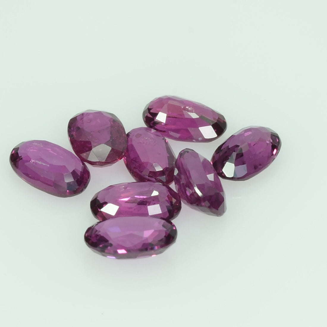 5x3 Natural Thai Ruby Loose Gemstone Oval Cut