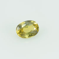 0.46 Cts Natural Yellow Sapphire Loose Gemstone Oval Cut