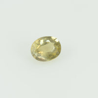 Natural Yellow Sapphire Loose Gemstone Oval Cut