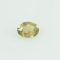 Natural Yellow Sapphire Loose Gemstone Oval Cut
