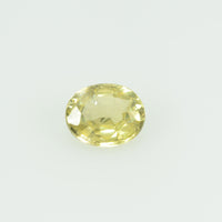 Natural Yellow Sapphire Loose Gemstone Oval Cut