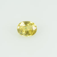 Natural Yellow Sapphire Loose Gemstone Oval Cut