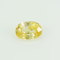 Natural Yellow Sapphire Loose Gemstone Oval Cut
