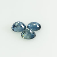 6x5 Natural Calibrated Blue Sapphire Loose Gemstone Oval Cut