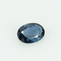 0.81 Cts Natural Blue Sapphire Loose Gemstone Oval Cut