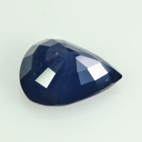 3.25 cts Natural Blue Sapphire Loose Gemstone Pear Cut
