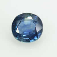 1.37 cts Natural Teal Blue Sapphire Loose Gemstone Cushion Cut