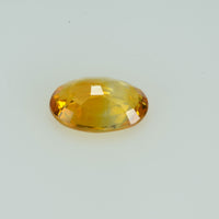 0.55 cts Natural Yellow Sapphire Loose Gemstone Oval Cut