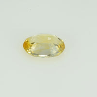 0.57 cts Natural Yellow Sapphire Loose Gemstone Oval Cut
